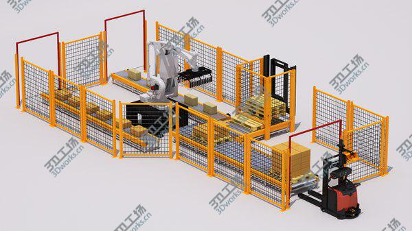 images/goods_img/20210312/Palletizing Cell and Autonomous Forklift model/1.jpg
